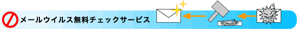 メールウイルスチェック無料サービス